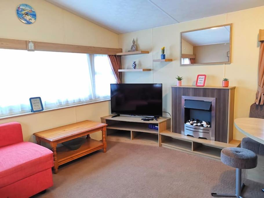 Charming Static Caravan Dawlish Buitenkant foto