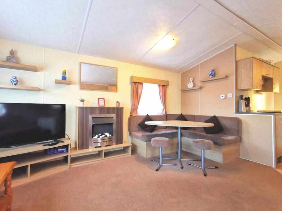 Charming Static Caravan Dawlish Buitenkant foto